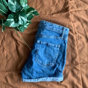 Mid Waist Shorts